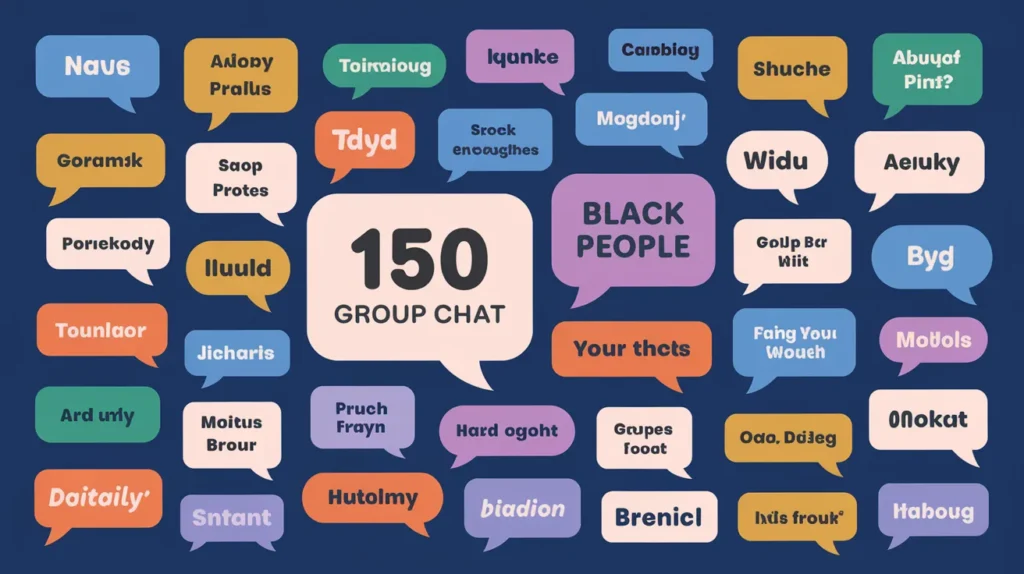 Funny Black People Group Chat Names to Spice Up Your Conversations