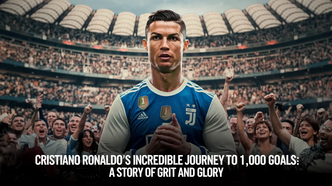 Cristiano Ronaldo’s Incredible Journey to 1,000 Goals: A Story of Grit and Glory
