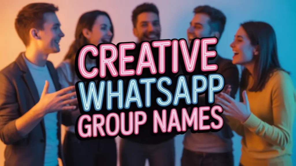 Creative WhatsApp Group Names