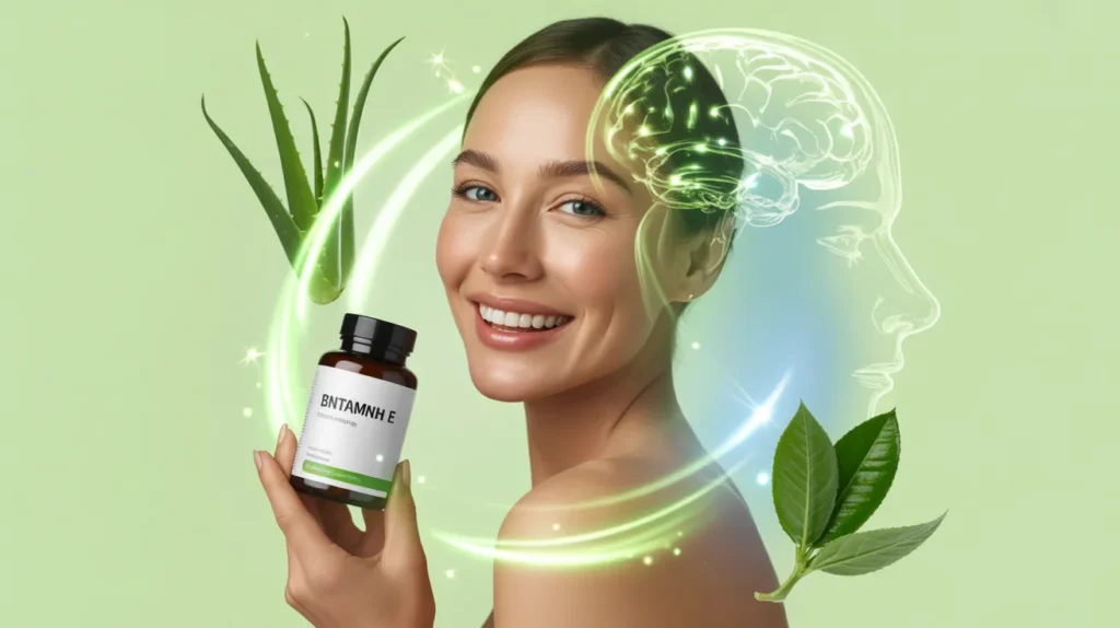 BNTAMNH E Anti aging Supplement for brain and skin