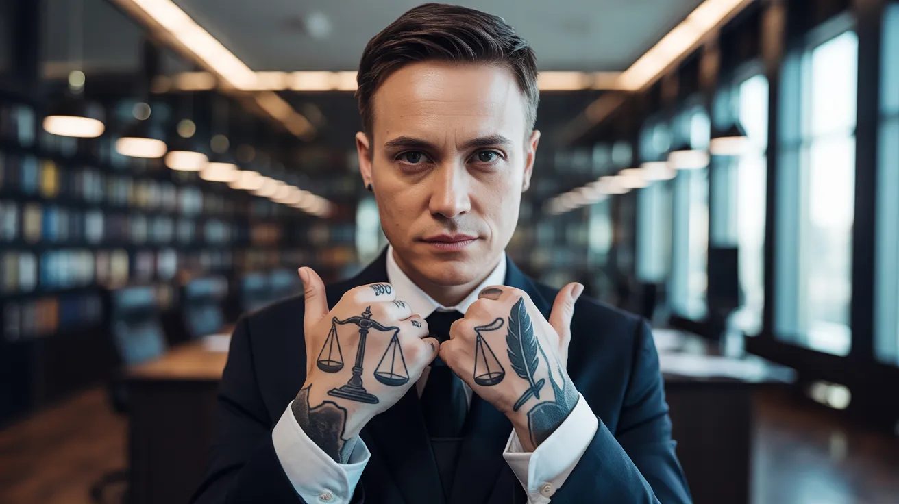 Can Lawyers Have Tattoos on Their Hands