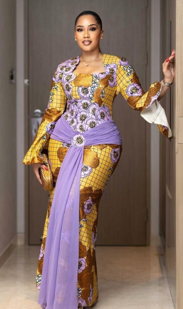 Classy Ankara Long Gowns for Weddings