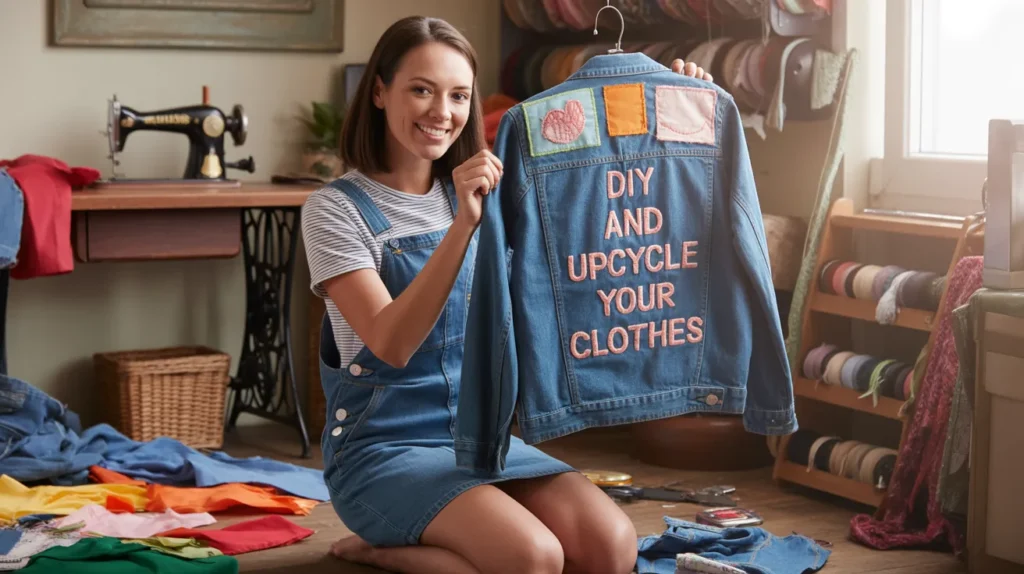 DIY and Upcycle Your Clothes