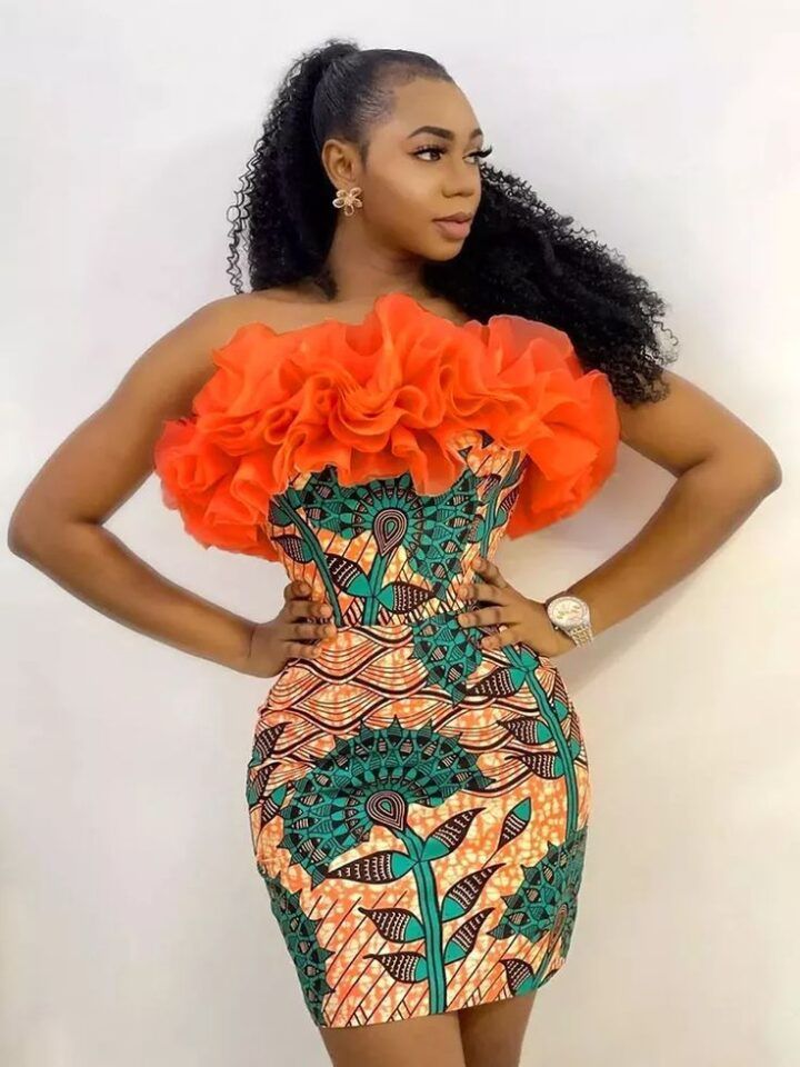 Mini Ankara Dresses
