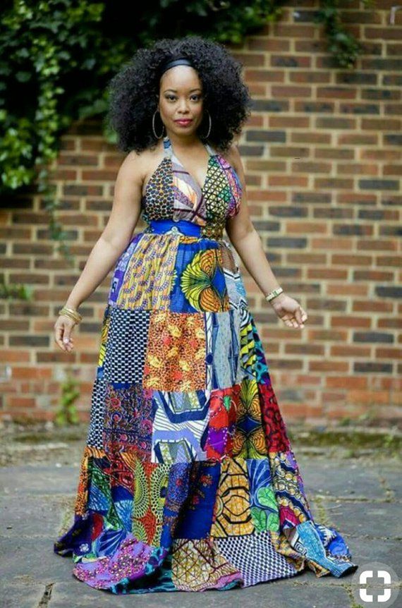 Patchwork & Mixed-Fabric Ankara Styles