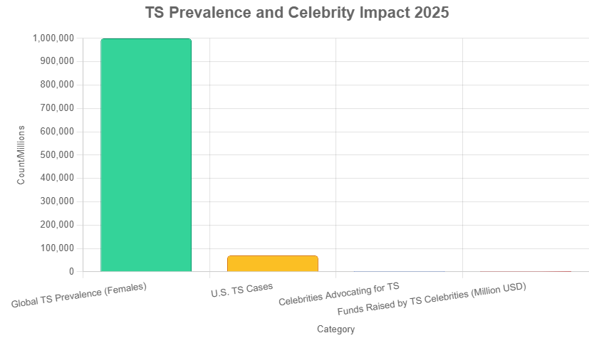 Turner Syndrome Prevalence and Celebrity Advocacy